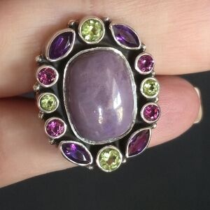 Nicky Butler RAJ COLLECTION LIMITED EDITION 925 Sterling Silver Ring Size 6